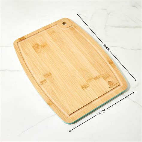Buy Spinel Perennial Set of 2 Bamboo Chopping Boards from Home Centre ...