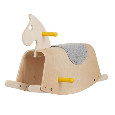 Konj na ljuljanje drveni Mamatoys 600319 | Volim svoj dom