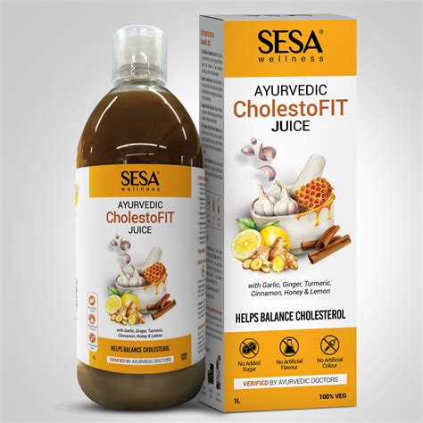 Ayurvedic CholestoFIT Juice - 1 Litre – Sesa Care
