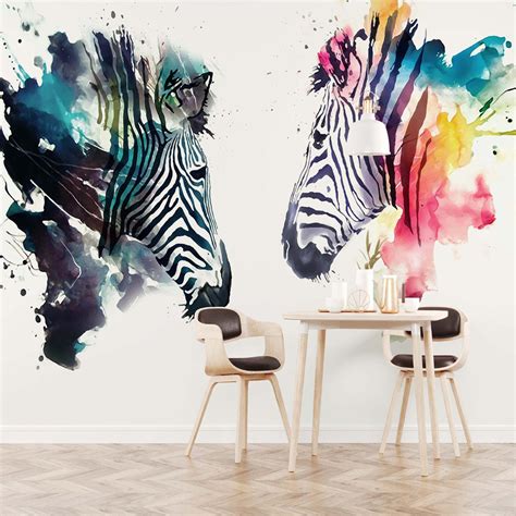 Zebra | Pop Art | Wallpaper Mural | Digital Walls