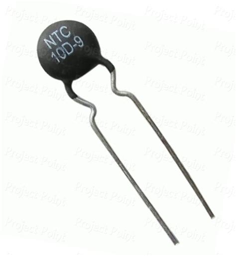 NTC Thermistor 10 Ohm 9mm, 10D-9, 10D 9, NTC10d9, NTC 10d9, NTC ...
