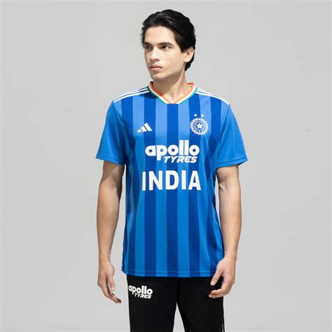adidas INDIA T20 INTERNATIONAL CRICKET FAN JERSEY - Blue | adidas India