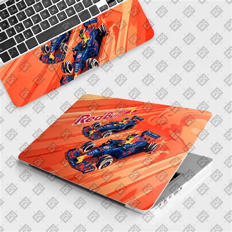 Red Bull Racing Velocity Cars & Bikes Laptop Skin