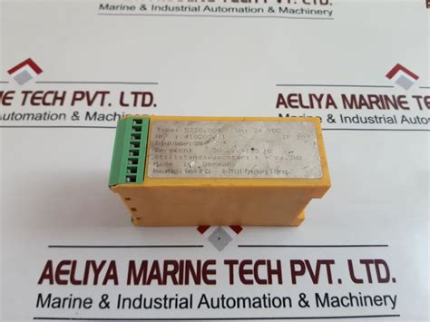 Rheintacho 5330.004 Speed Relay Standstill Monitor – Aeliya Marine Tech