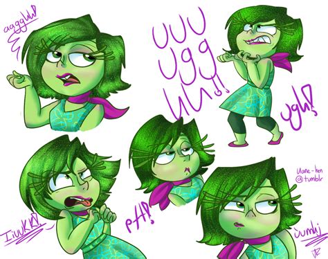 Inside out, Disgust inside out aesthetic, Artist books