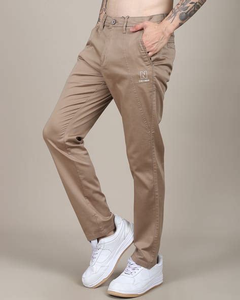 Buy Beige Gold Trousers & Pants for Men by Shein Online | sheinindia.in