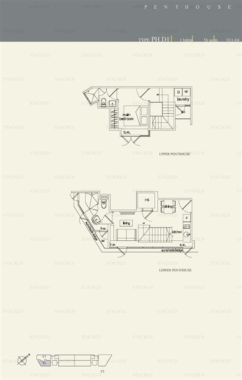 Stacked homes - Airstream Singapore Condo Floor Plans, Images And ...
