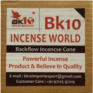 BK 10 IMPORT & EXPORT 2 Inch Big Size Royal Rose Flavor Backflow ...