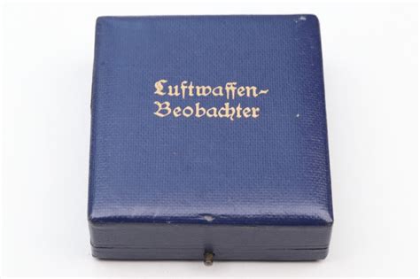 ratisbon's | Case to Luftwaffe Observer's Badge | DISCOVER GENUINE ...