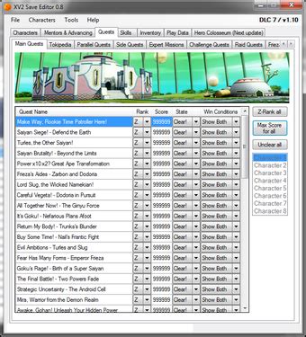 How to Use XV2 Save Editor 的图像结果