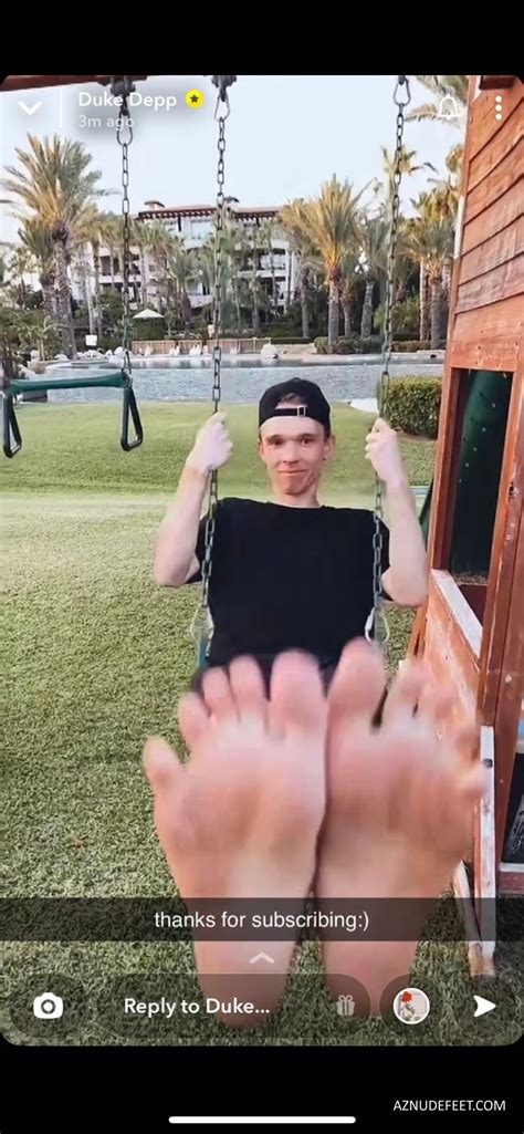 DUKE DEPP Feet - AZNudeFeet