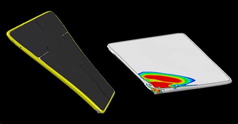 Drop Test Simulation in NX 的图像结果