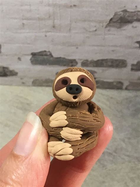 Image result for Sloth Clay Tutorial