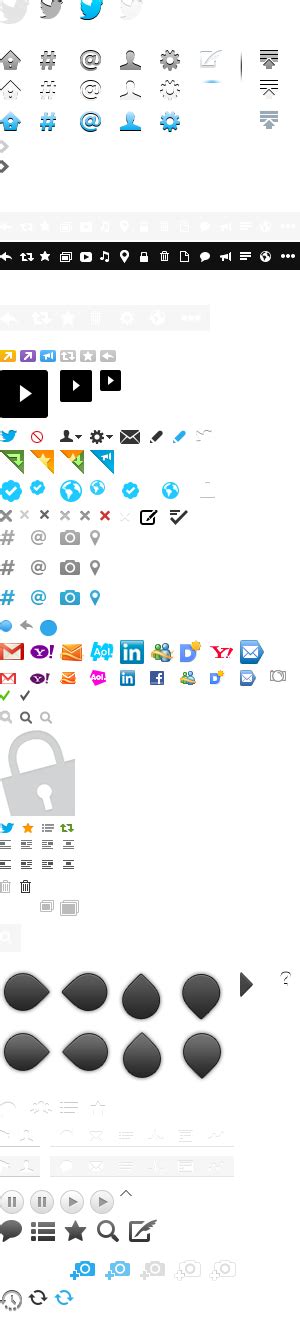 CSS Sprites 的图像结果