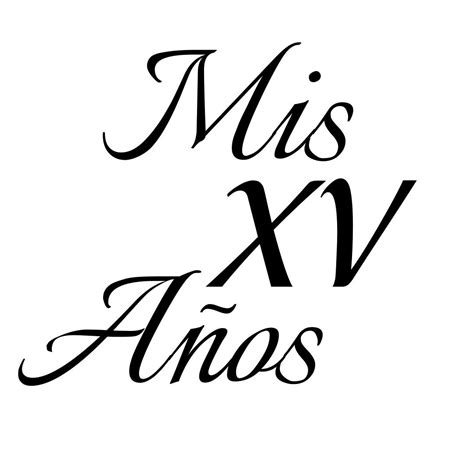 Mis XV años | Lettering mis XV