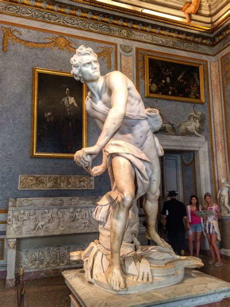 David, Gian Lorenzo Bernini, Borghese Gallery | Statue, Ancient ...