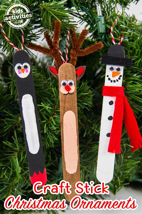 Popsicle Stick Christmas Crafts at Julie Lundy blog