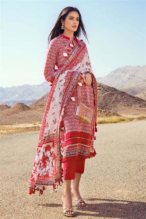 Gul Ahmed ROSE Collection 2022 – 3PC Printed Lawn Suit DN-22083 ...