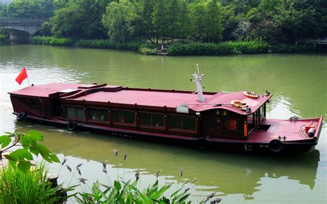 杭州水上巴士2号线带你看遍全杭州最美自然风貌，不如带孩子走起！_武林门