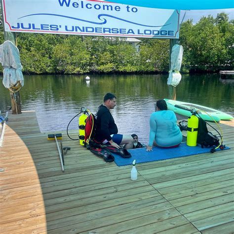 Stay Under Water At Jules' Undersea Lodge In Key Largo