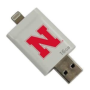 Nebraska Cornhuskers i-FlashDrive HD USB Drive 16GB - White : Amazon.in ...