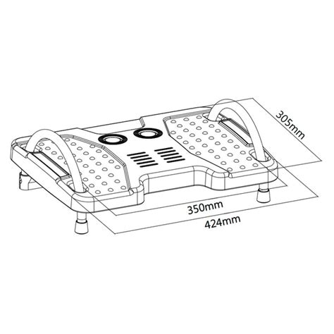 Ergonomic Footrest (FR01) - Rife Technologies