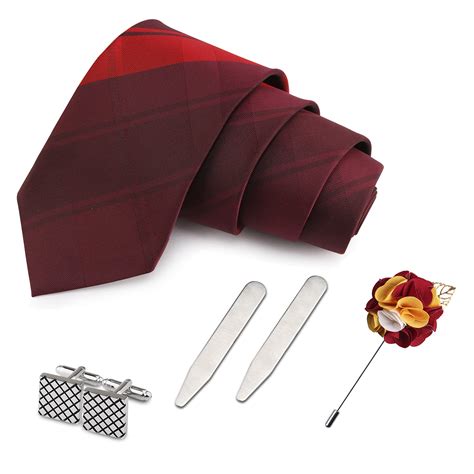 Peluche Classic Gift Box Includes 1 Neck Tie, 1 Brooch, 1 Pair of ...