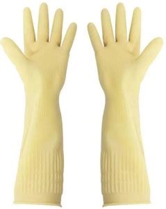 MAAUVTOR Reusable Waterproof Household Dishwashing Cleaning Rubber ...