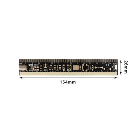 PCB Ruler v2 - 6" | ThinkRobotics.in – ThinkRobotics.com