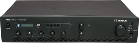 Bosch Plena PLE-1ME240-3IN, 240W Compact Mixer Amplifier with USB ...