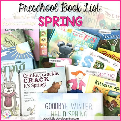 BOOK LISTS - Littles Love Learning