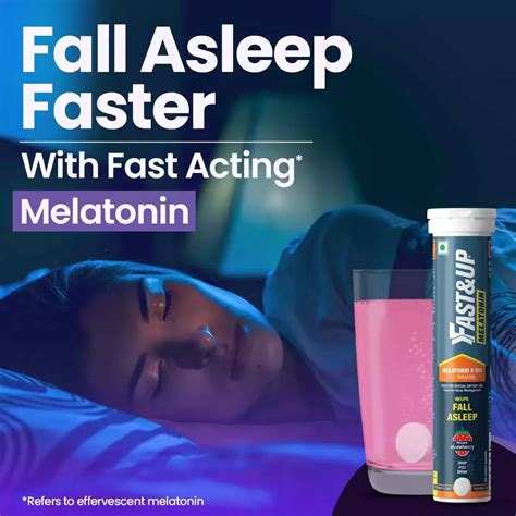 Fast&Up Melatonin 5mg – Sleep Tablets with L-Theanine, Better Sleep