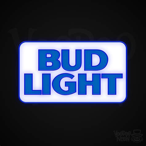 Bud Light Neon Sign - Free Shipping - Voodoo Neon