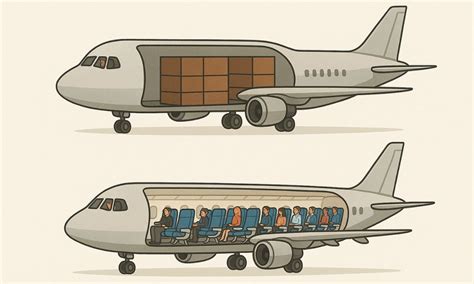 How Cargo Planes Differ From Passengers Plane