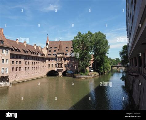 Holy Spirit Hospital in Nuernberg Stock Photo - Alamy