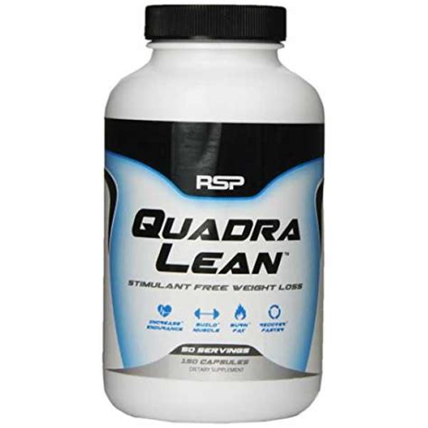RSP Nutrition Quadra Lean Weight Loss (150 Capsules) Price in India ...
