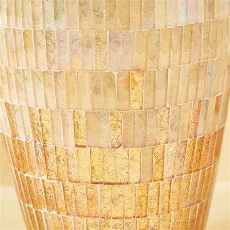 Buy Mabel Kamal Glass Mosaic Vase - Small from Home Centre at just INR ...