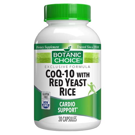 Botanic Choice CoQ-10 with Red Yeast Rice | Walgreens