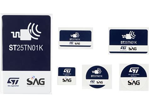 ST25-TAG-BAG-AC NFC Tag Set - STMicro | Mouser