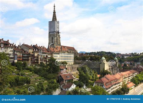 Berna, El Capital De Suiza. Foto de archivo - Imagen de casas ...