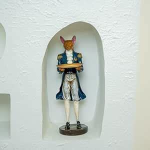 Buy MadsBox Polyresin Blue Fox Animal Figure Statue – Unique Showpiece ...