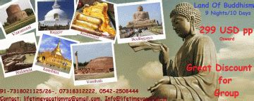 10 Days 9 Nights Bodhgaya, Varanasi, Gaya with Nalanda Romance Vacation ...
