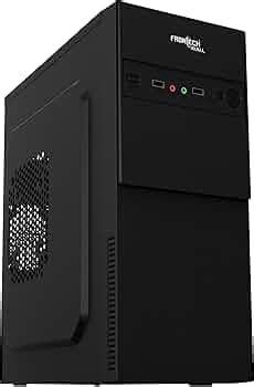 FRONTECH Premium Silver Range Computer Cabinet/Computer Case with 2 x ...