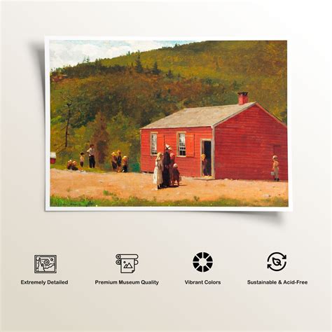 Buy School Time by Winslow Homer Landscape Art Paintings & Prints ...