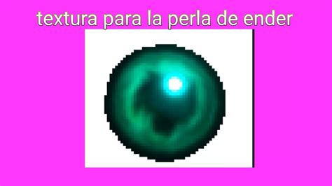 Texture for ender pearl MCPE & MCBE Minecraft Texture Pack