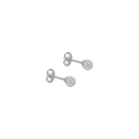 4.5MM Fireball Ð Crystal Allergy free Stainless Steel Ear Studs | MADE ...