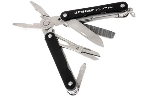 Leatherman Squirt PS4, schwarz | Günstiger shoppen bei knivesandtools.at