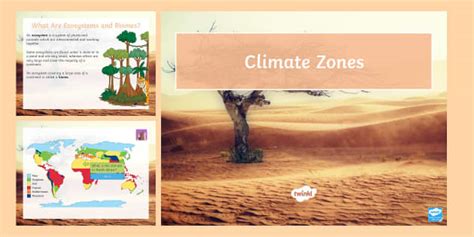 Climate Around the World Examples PowerPoint (teacher made)