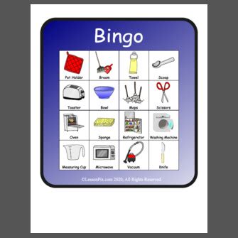 Image result for Object Function Bingo