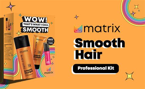 Matrix Professional Smooth Hair Combo | Anti-frizz Shampoo 200ml + Anti ...